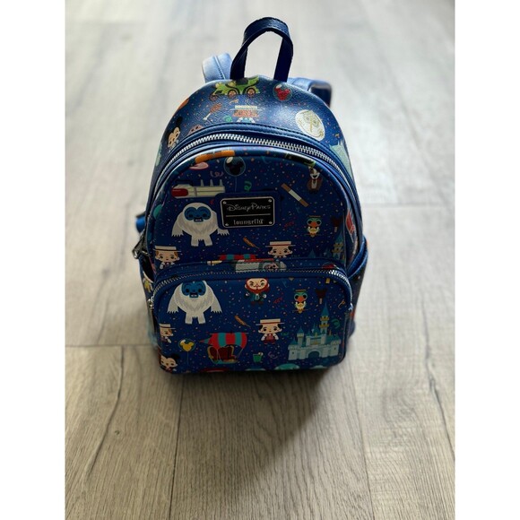 Disney Parks Loungefly Icons & Attractions Mini Backpack - Picture 8 of 8